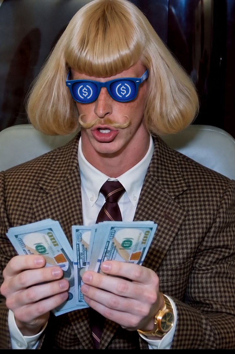 Usdcjeanphil's tweet photo. They said money can't buy happiness. Bro just bought USDC and forgot what sadness feels like. 💀💵

$JEANUSDC 🕶️ https://t.co/RlqL7Dtf8I