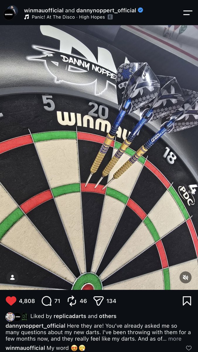 g0midarts's tweet photo. Winmau had been teasing us… Hope we don’t have to wait until next year.

#ダーツ #darts #Winmaudarts https://t.co/mRkuXkRdMH