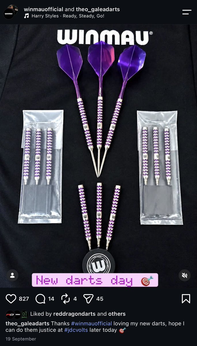 g0midarts's tweet photo. Winmau had been teasing us… Hope we don’t have to wait until next year.

#ダーツ #darts #Winmaudarts https://t.co/mRkuXkRdMH