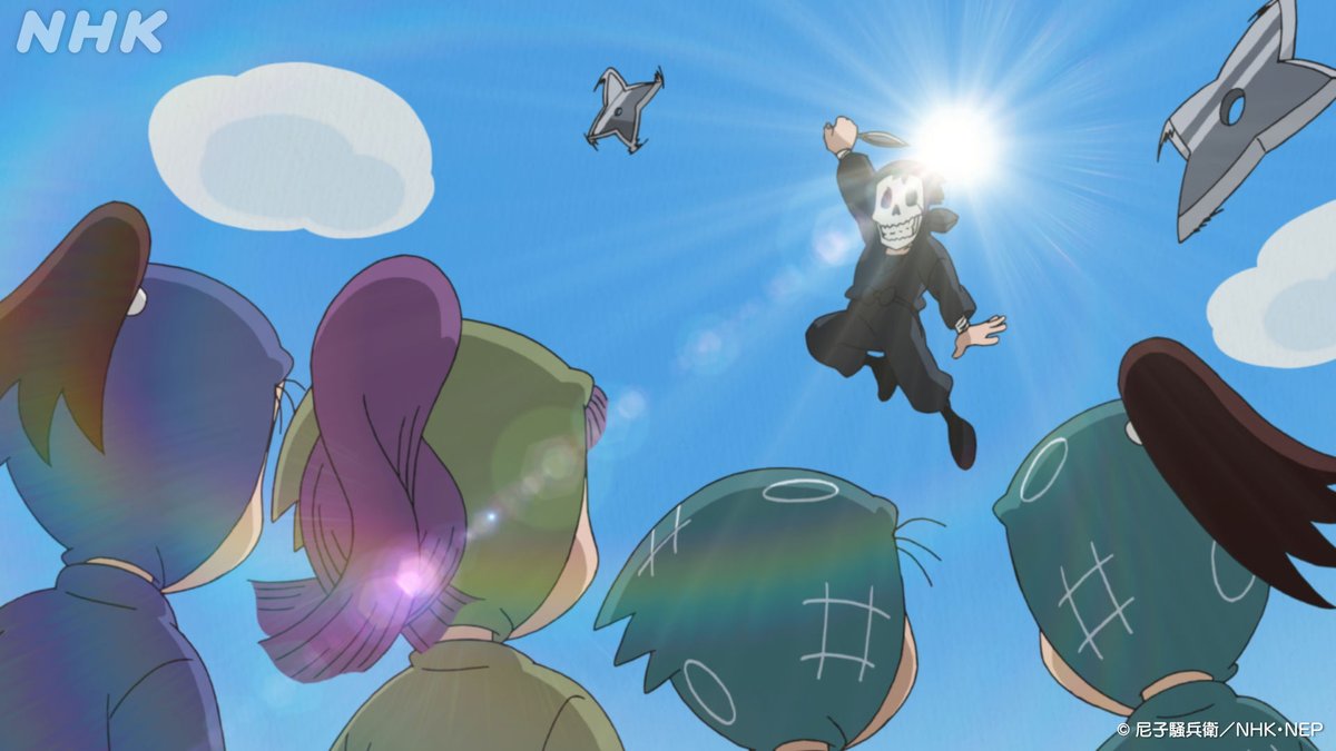 nhk_animeworld's tweet photo. 2(金)の ＃忍たま は
「幸運な保健委員会の段」

薬草つみに出かけた保健委員にまたも不運が！
伊作先輩がケガをしてしまった。

心配した乱太郎たちは、委員会を休んでほしいと伝え、伊作先輩は、2、3日休ませてもらうことにするのだが....

🔽NHK ONE配信はこちら
https://t.co/9Id6IIXSgh https://t.co/hnOWZPKeMs