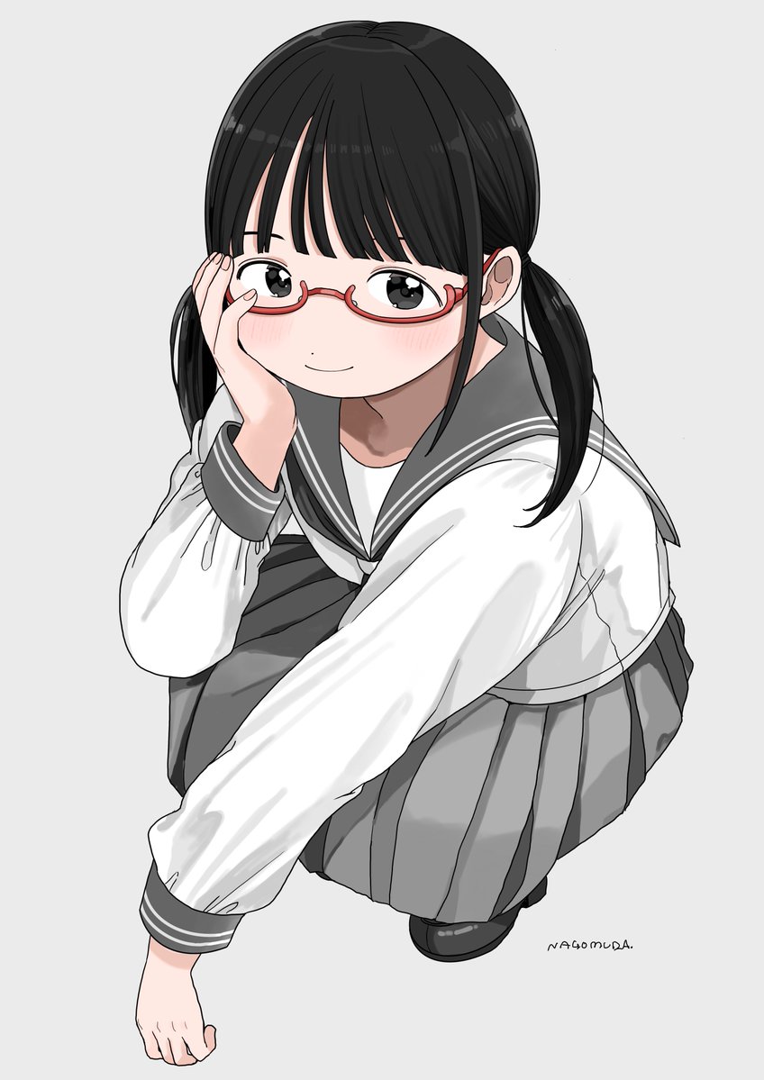 nagomurasan's tweet photo. #メガネの日 https://t.co/bnhEGUrkm2