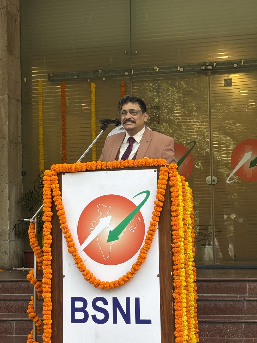 BSNLCorporate's tweet photo. Celebrating 26 Years of BSNL — Connecting India, Empowering Tomorrow.

From connecting millions of lives to building the digital backbone of a stronger, more connected India, BSNL’s journey is a story of trust, resilience and transformation.

As we celebrate 26 glorious years of BSNL, we honour the legacy that brought India closer and look ahead to a future powered by innovation, indigenous technology and next-generation connectivity.

26 Years. One Legacy. A Connected India

#BSNLDay #BSNL26Years #26YearsOfBSNL #ConnectingIndia #DigitalIndia #BSNL #Telecom #ConnectedIndia #ProudlyBSNL @CMDBSNL