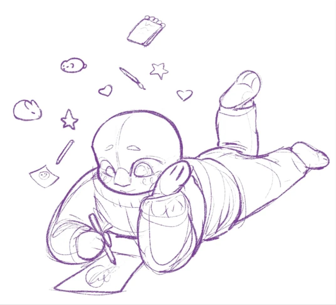 bonebrawl2027's tweet photo. Shhhhhh, proceed quietly, he's creating templates for the event 💙vs❤️ 

#bonebrawl2027 https://t.co/F3GwLyXyIx