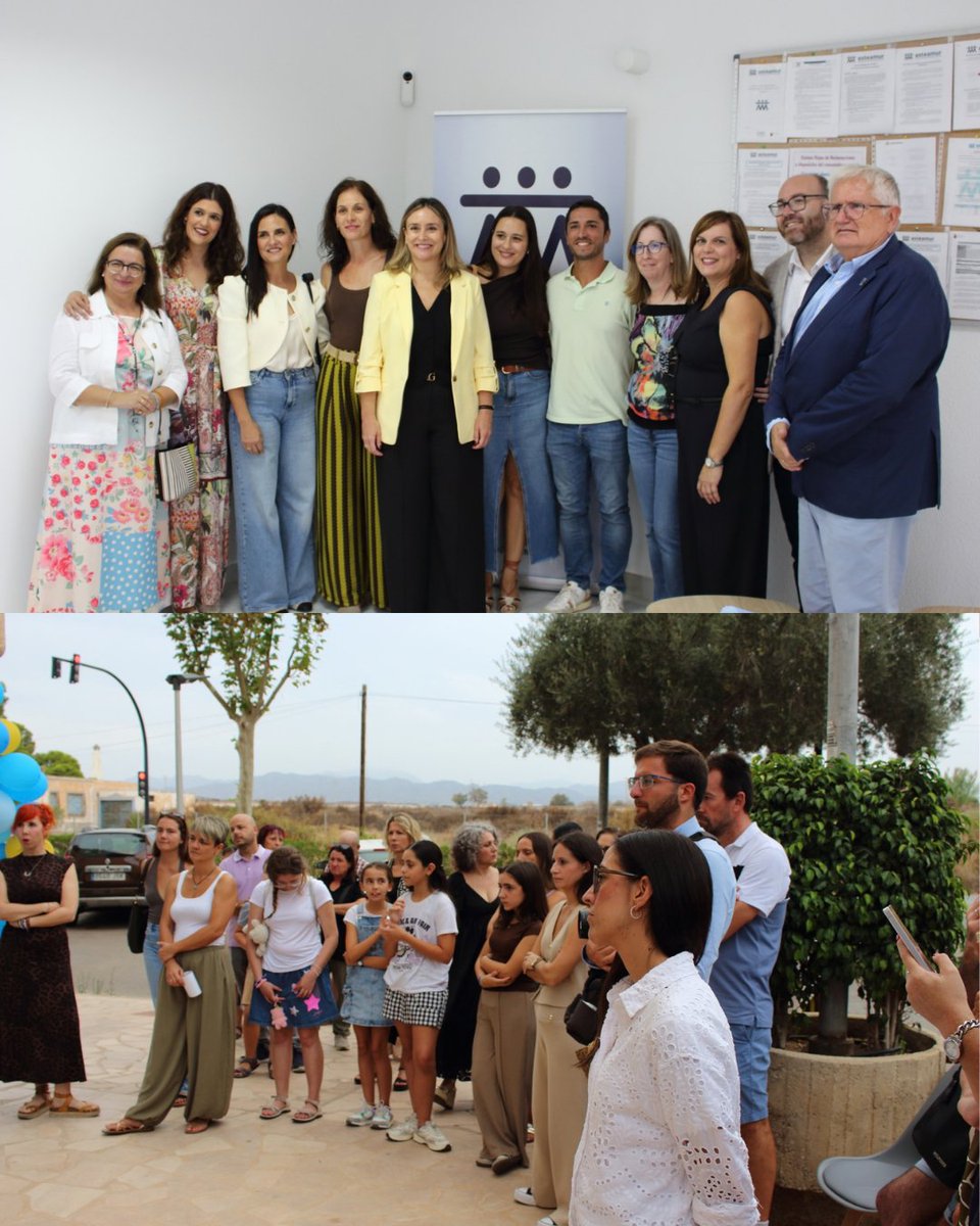 Asteamur's tweet photo. 💙 #Águilas ya cuenta con un centro #CDIAT y #SEPAP especializado en #autismo.

En #ASTEAMUR inauguramos nuestra nueva sede con capacidad para atender a más de 100 personas y 5 gabinetes terapéuticos, incluida una sala #multisensorial pionera en el municipio ✨ https://t.co/pher3R4vbH