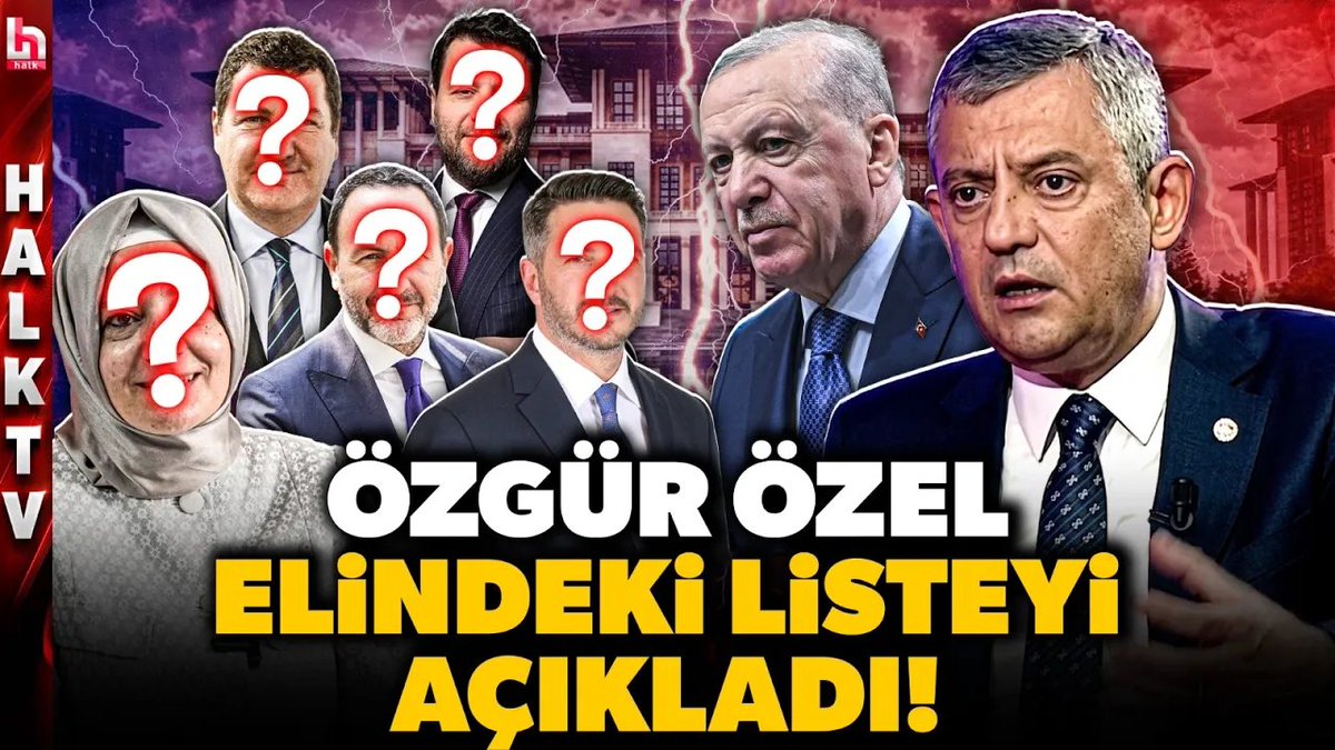 halktvcomtr's tweet photo. ERDOĞAN'A BÜYÜK ŞOK! Özgür Özel AKP'li isimleri tek tek sıraladı, bombayı patlattı! 'Liste' detayı!

İZLEMEK İÇİN TIKLAYIN👉🏻 https://t.co/J2q9zDY3f2 https://t.co/5URupWehe7