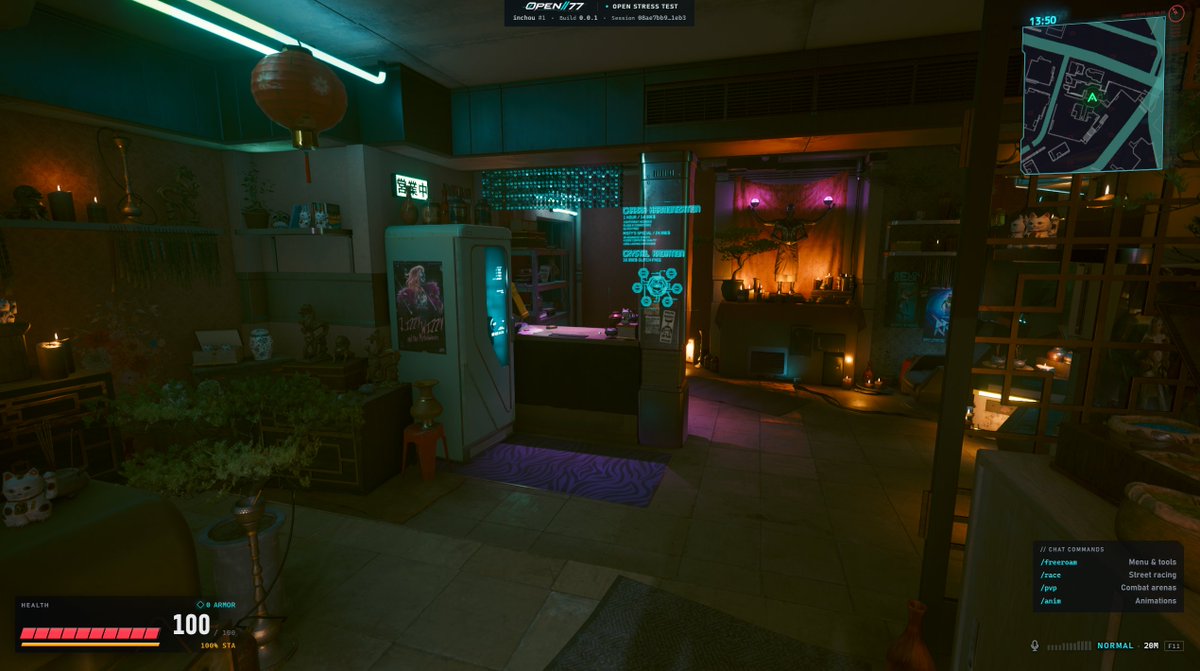 CCCyberpunk2077's tweet photo. 【ccpunk77 街歩き】
開発休憩がてら、
建物内にどこまで入れるのか街を歩いて見ています。
原作プレイした方なら見覚えがあるかと!
「ミスティーのお店」
タロット占いできるプレイヤーいたらここでお店出せます!
#ccpunk77 #open77 https://t.co/UZbvBttzTR