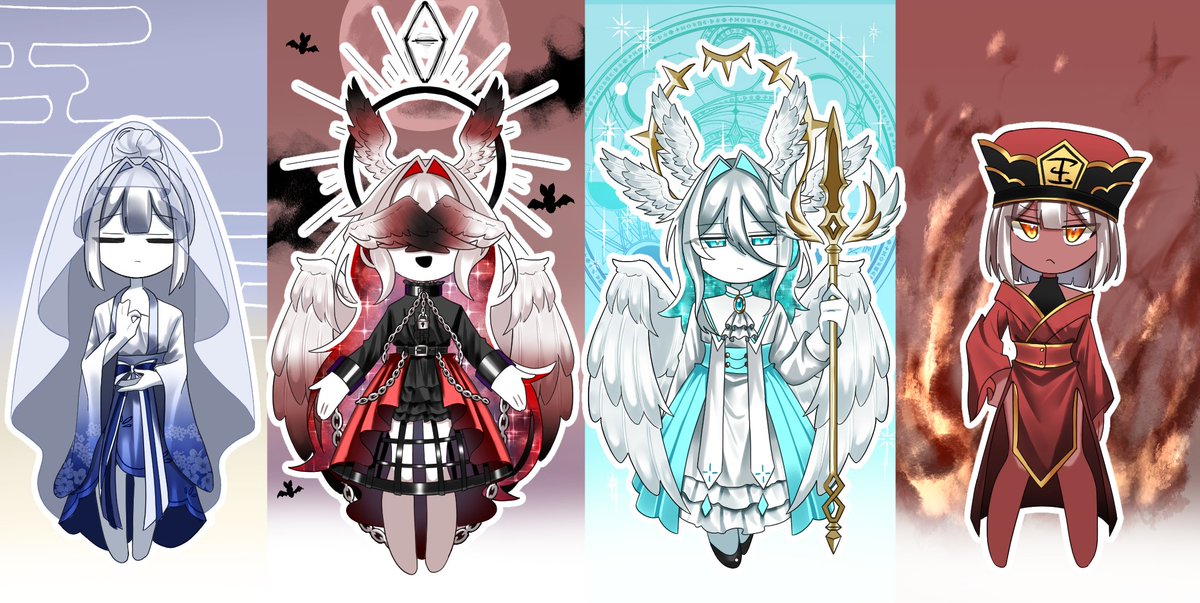 samesame_876's tweet photo. #OC
 #創作
上位存在組 https://t.co/laaF0LoTk4