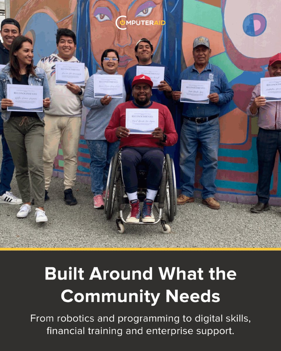 Computer_Aid's tweet photo. In Xalapa, the answer comes from the community itself, and the project is shaped around the interests, ambitions, and priorities of the people it serves.

Read more here: https://t.co/XtKx0bgq2z 

#DigitalInclusion #CommunityLed #DigitalSkills https://t.co/r4hZAqVOLc
