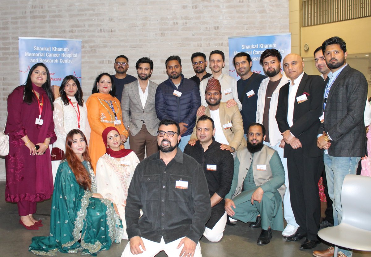 SKMCH's tweet photo. Glimpses from the networking event in HELSINKI, FINLAND, in support of #ShaukatKhanumKarachi 

Guest star: Ahad Raza Mir 

Donate now and help us take Shaukat Khanum Hospital, Karachi, to the finish line 👉 https://t.co/CXwxpzYdqI 

#SKMCHHelsinkiEvent #SKMCH #Finland https://t.co/Ccb5z5trsO