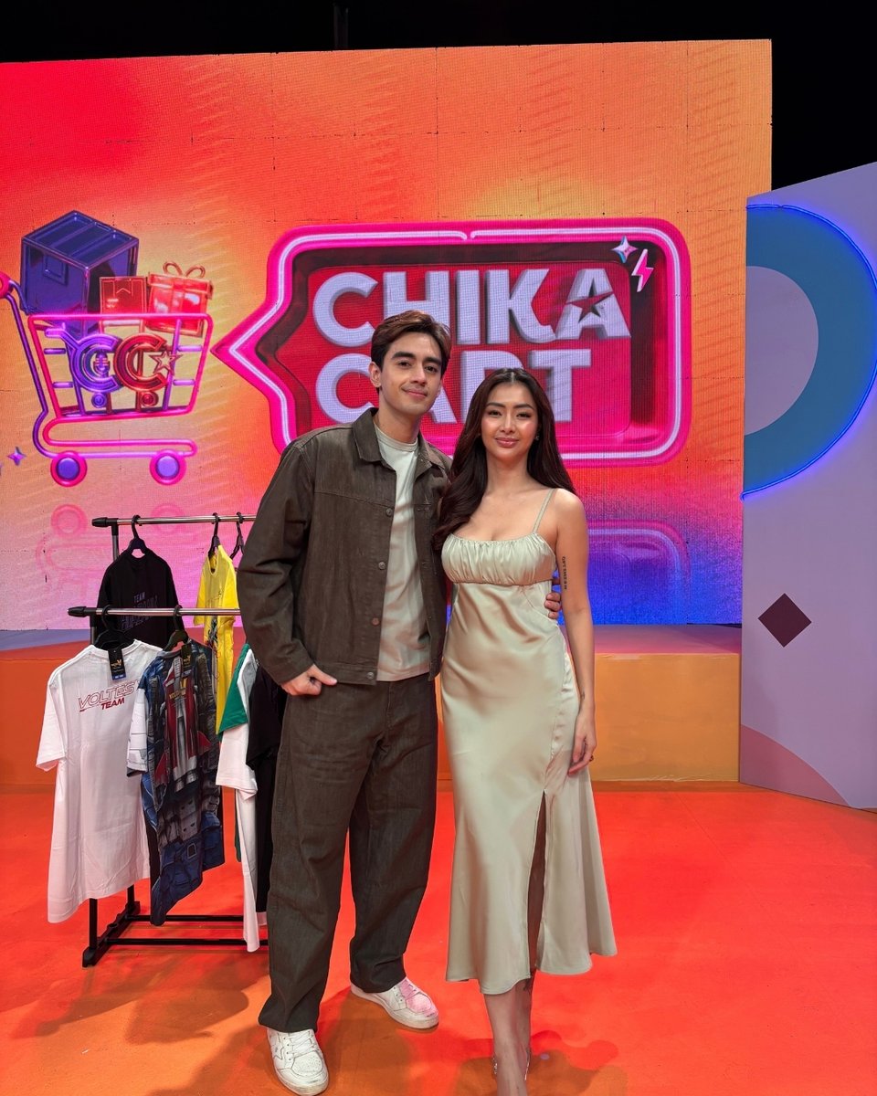 gtvphilippines's tweet photo. CHIKAMATES, maraming salamat sa pagtutok. May additional chikahan pa ONLINE! ✨

#ChikaCartYasserRobb
Watch #ChikaCart, WEEKDAYS, 5:15 PM on GTV! 🛒 https://t.co/RtrSRY1DjH