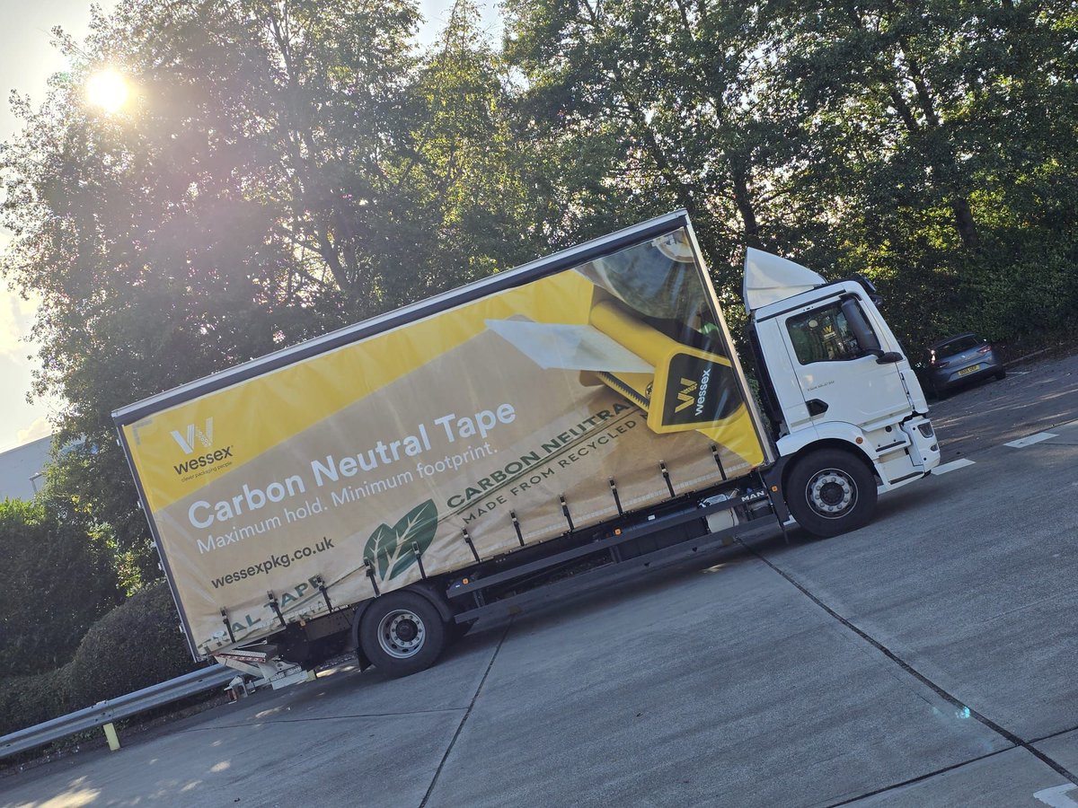 Structure_flex's tweet photo. Great to work on another stunning project for Wessex Packaging 🚛 🌟

Their bold yellow branding makes for a striking design, giving the latest curtain the same bright and recognisable look as their existing vehicles. 

We’re looking forward to seeing this one out on the road! https://t.co/BvwuithIJj