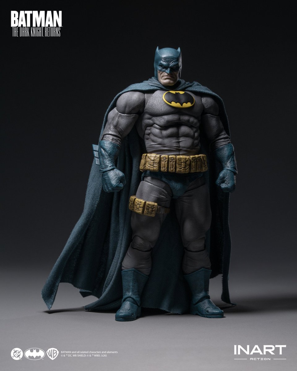 Spicy_Psy_Duck's tweet photo. InArt Action Dark Knight Returns Batman preorder on Oct. 3rd https://t.co/XS66L70xVM
