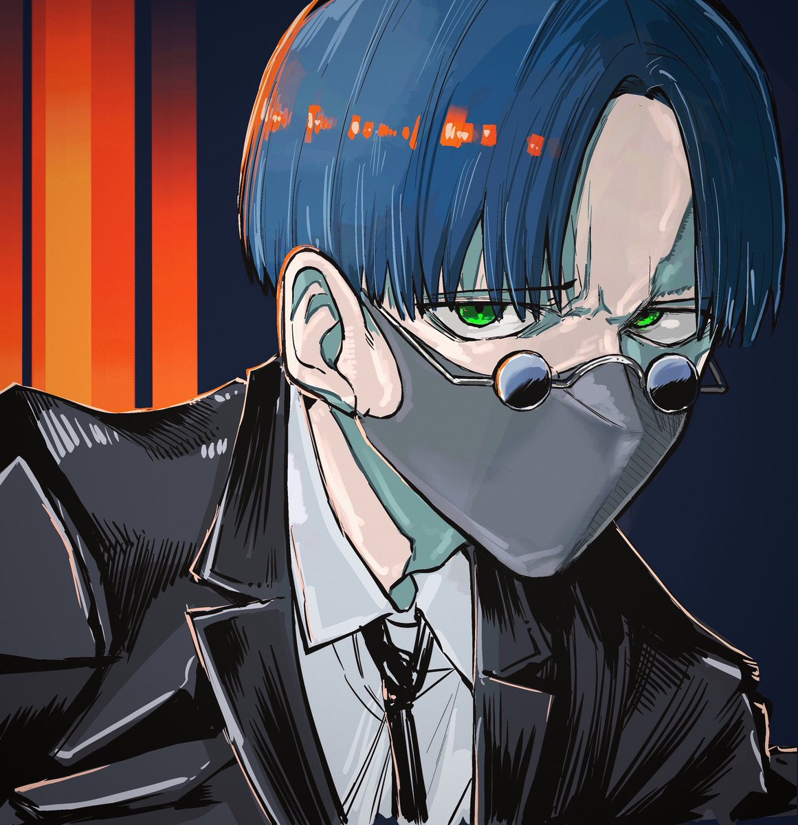 Totemo_Tamagoo's tweet photo. アザミさん　#よふかしのうた #イラスト https://t.co/RT3TvFl4SI