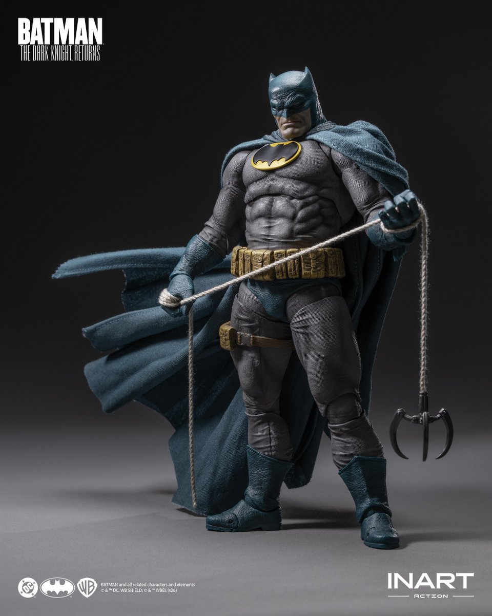 Spicy_Psy_Duck's tweet photo. InArt Action Dark Knight Returns Batman preorder on Oct. 3rd https://t.co/XS66L70xVM