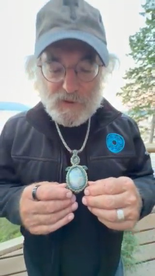 nilton1000's tweet photo. I am beyond excited to share this video. 🍄🐢💚

A few months ago, I received a message unlike any other. A friend of **Paul Stamets** reached out and asked if I would create a custom birthday necklace for Paul. I've admired Paul for well over a https://t.co/brFc7C66rd