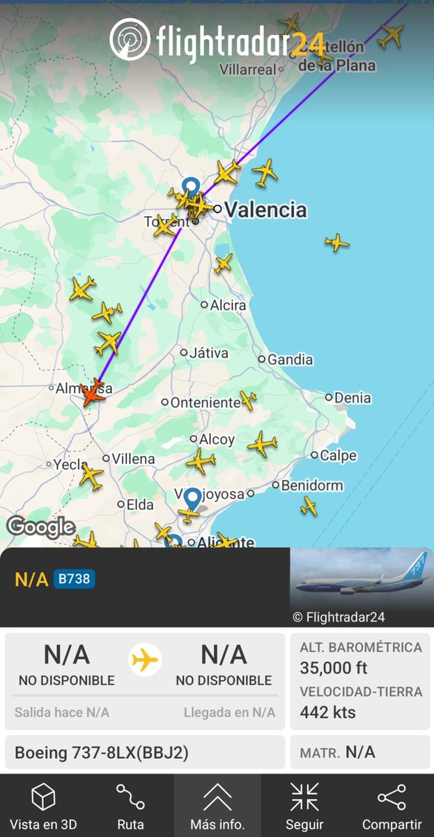 GeoingenieriaMu's tweet photo. 📣Capítulo 1: Tirando del hilo 🧵 🛫
Ayer capturé este vuelo sin origen ni destino,pues con chatgpt me puse a investigar acerca de quién podría ser el propietario de susodicha aeronave,el resultado fue sorprendente. 🧵👇 https://t.co/mNI1ssKP9o