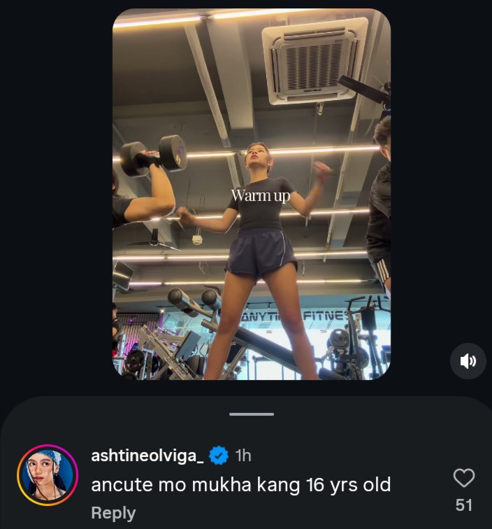 eyacancino's tweet photo. ang cute naman, nag-comment si ashtine sa post ni Kolette. 🤭

#KoletteMadelo https://t.co/hpxXsYnVOs