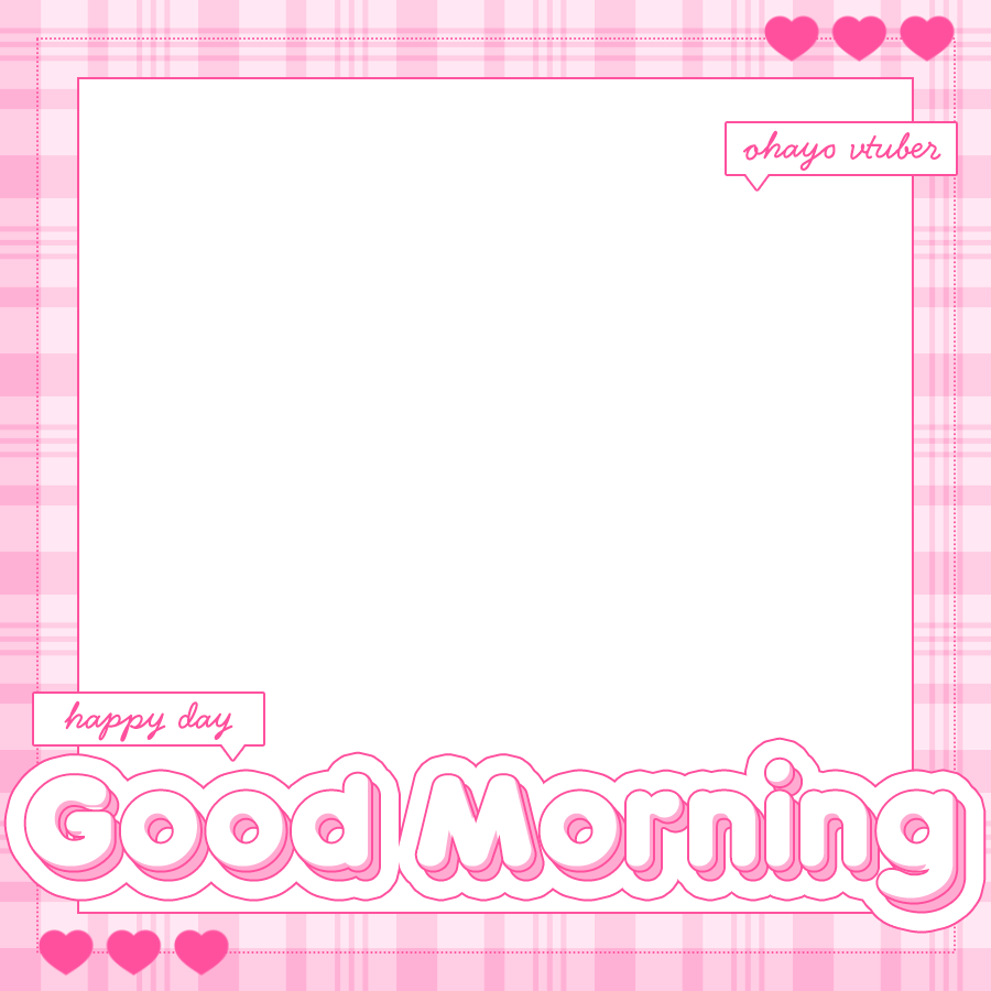 materiale_'s tweet photo. ˗ˏˋ🎀💖本日のフリー素材💖🎀ˎˊ˗

／
　ポップでキュートなおはよう素材 🌈🩷✨
＼

引用でクレジットをしていただけると
とっても嬉しいです！ 🫶💕

カラバリはリプ☟🎨🌟

#Vtuber素材 #Vtuberフリー素材 🎀🌈💖 https://t.co/8SW23cm97u