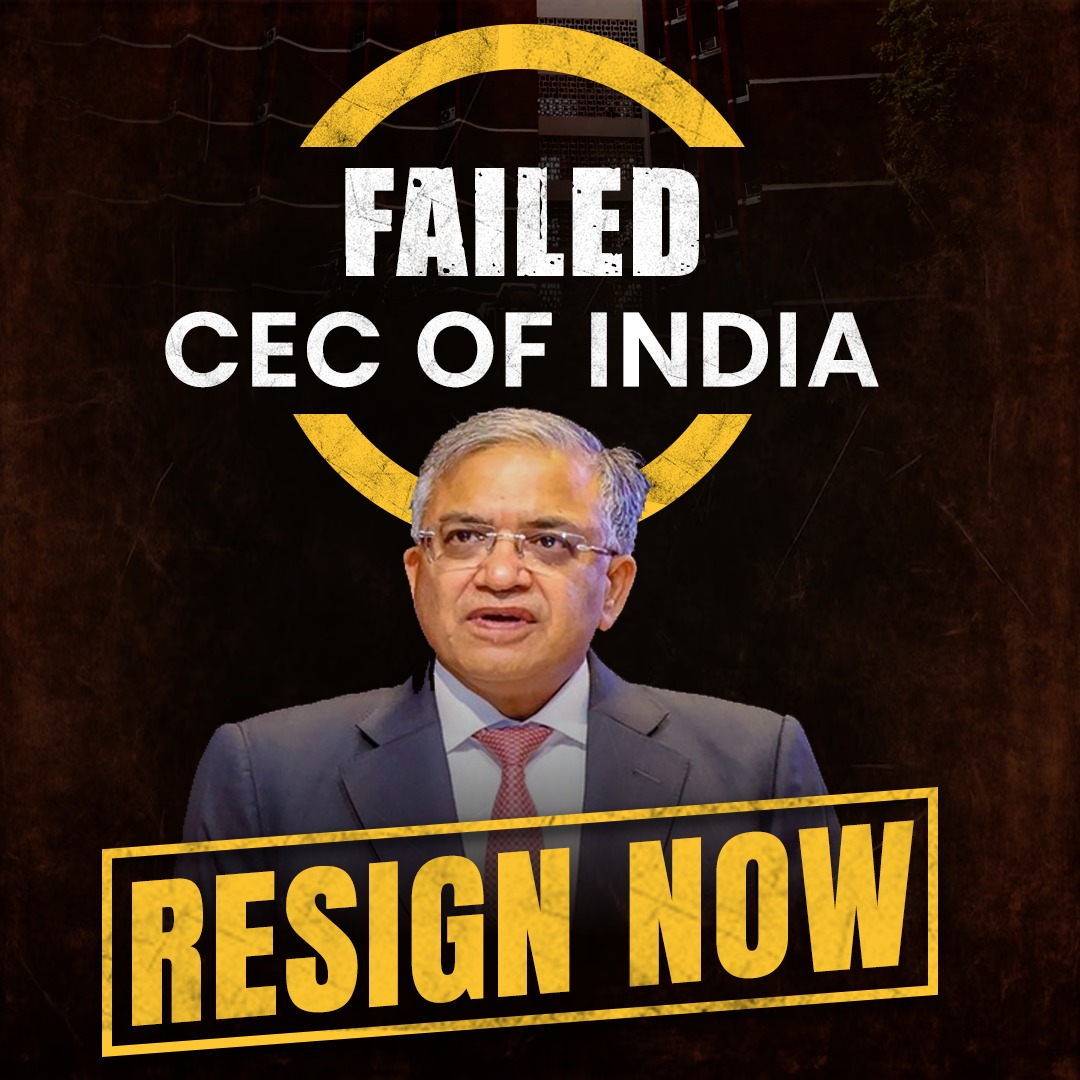 INCIndia's tweet photo. Gyanesh Kumar must go https://t.co/ZGUmUeBqAD