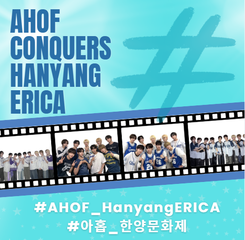 guranggangahof's tweet photo. Let’s send them off with a BANG on their last stop for this week! 😭💥

FOHAs, you know what to do. Let’s get loud and push those tags! 🚀

AHOF CONQUERS HANYANG ERICA
#AHOF_HanyangERICA
#아홉_한양문화제 https://t.co/aVnTdsYMRr
