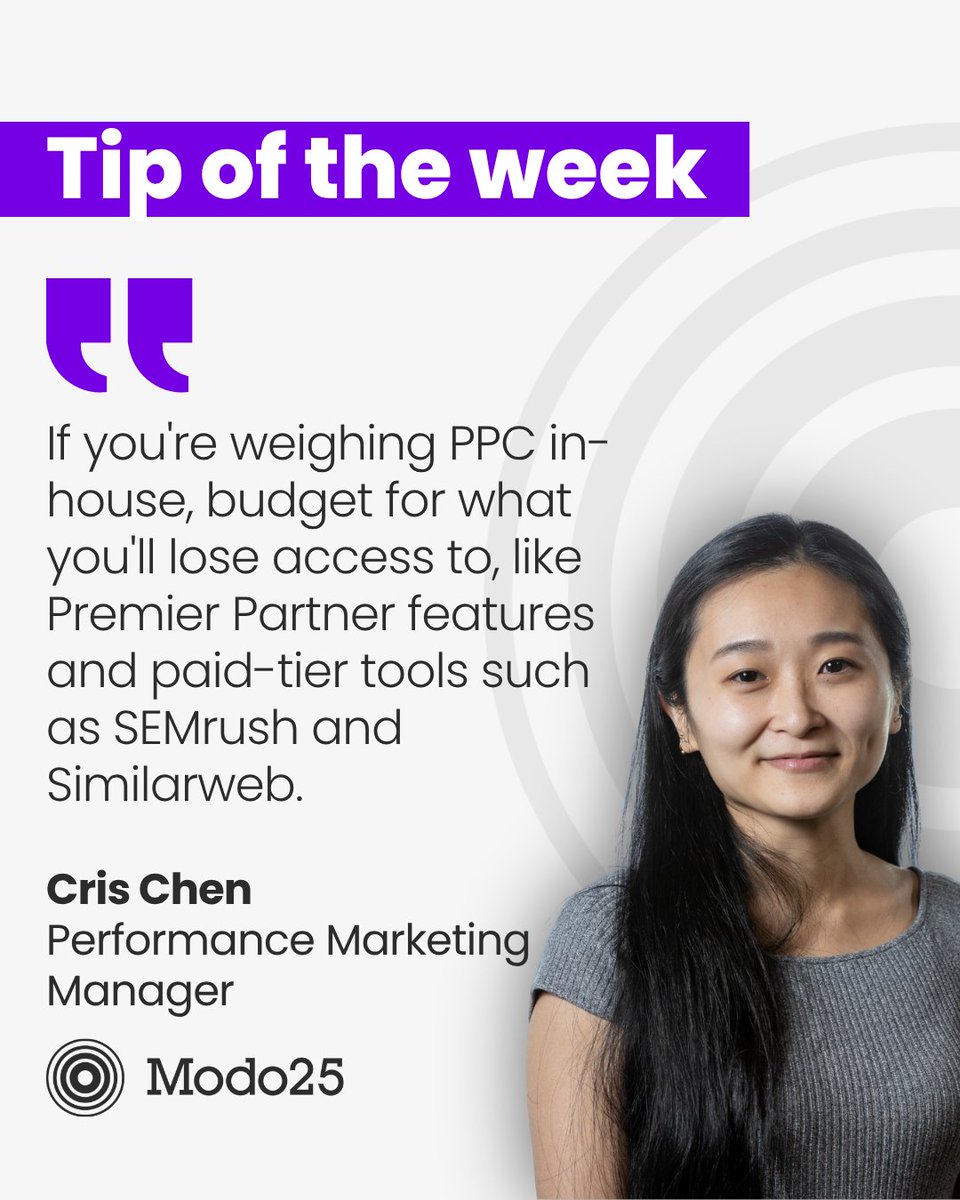 InModo25's tweet photo. Brought PPC in-house to save on management fees? 

What gets missed is what disappears the moment specialist management stops: Premier Partner access to new ad platform features, and the cross-account pattern recognition an agency builds from running hundreds of campaigns. https://t.co/cXuooOprlq