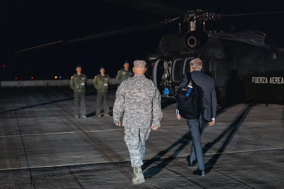 PresidenteKast's tweet photo. Rumbo a Ollagüe junto al ministro de Seguridad, Martín Arrau, para participar de la inauguración de la nueva Tenencia de Carabineros en la frontera con Bolivia. https://t.co/8HDjBErH0f