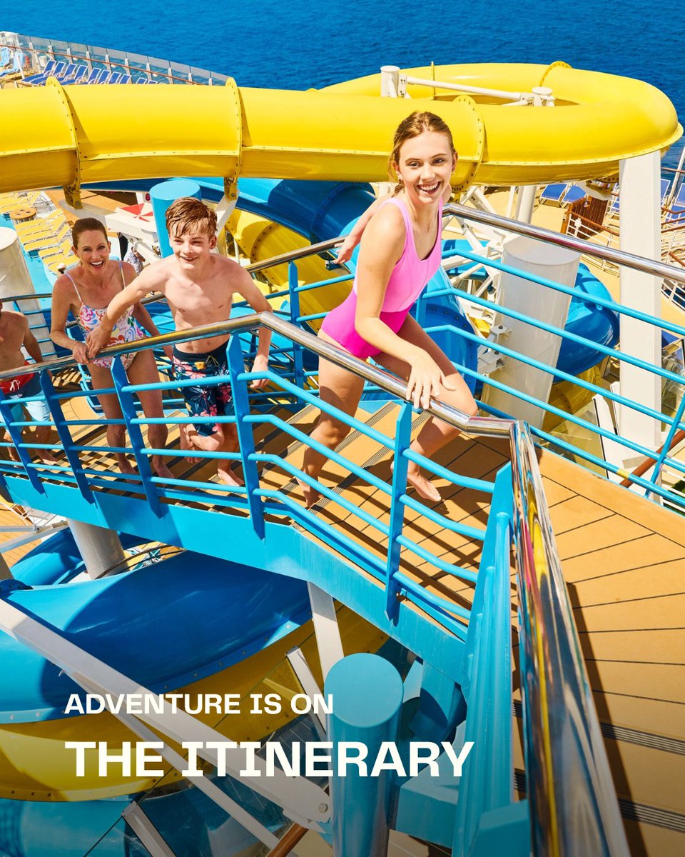 edsonrocha1's tweet photo. Who said a cruise has to be slow‑paced? On Royal Caribbean, adventure is part of every day — surf on the FlowRider, climb the rock wall, race down waterslides, and step ashore somewhere new in the Caribbean or Bahamas. ✨

If you’re craving a https://t.co/2M5PzOUtyu