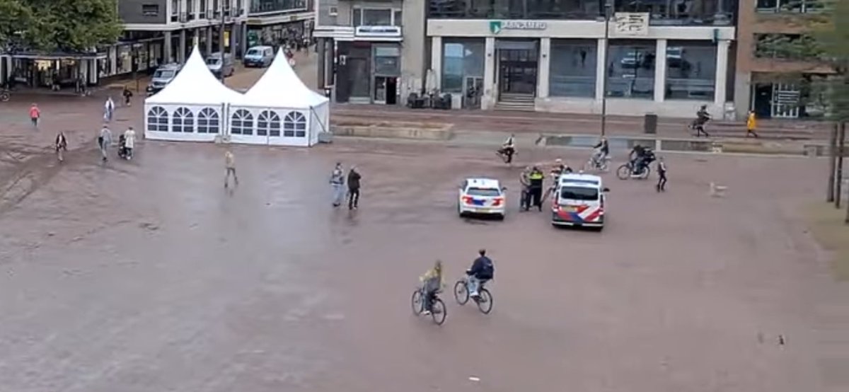 Steekpartij op de Grote Markt