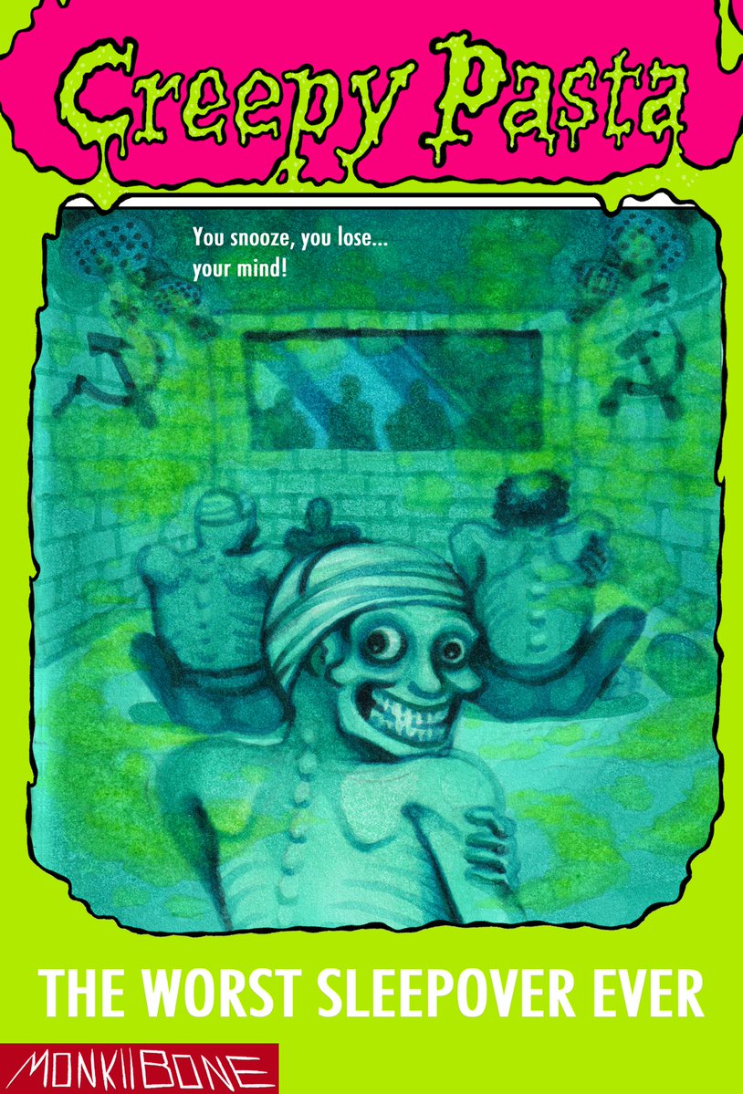 MonkiiBone's tweet photo. Creepypasta goosebumps cover series

Thats right baby! Im back with series 2!!Im still workin on these behind the scenes, i have alot lined up so be aware as i post em.

I remember back in 2014 i went into a old halloween store and bumped into the “spazm” decoration, it was cool~ https://t.co/89gQP3slCx
