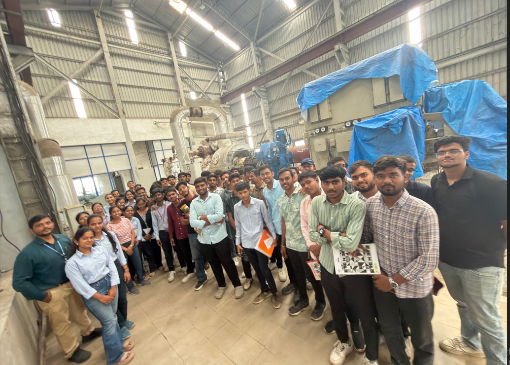 NMIETPUNE's tweet photo. ⚙️ Learning Beyond the Classroom!

SE-B Mechanical Engineering students visited Sant Tukaram Sugar Factory, Kasarsai, gaining practical exposure to boilers, turbines, cogeneration, ethanol production &amp; thermodynamic cycles. 🏭

#NMIET #MechanicalEngineering #IndustrialVisit https://t.co/vENeqjmsG2