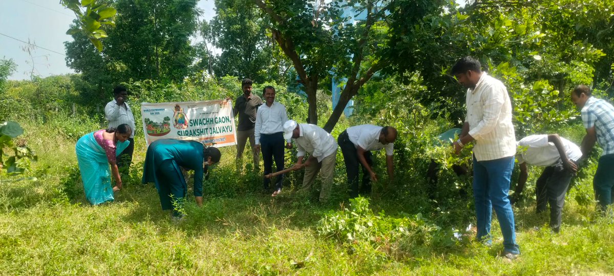 sbmwarangalurb2's tweet photo. SHS 2026 EK DIN EK GANTA IN HANUMAKONDA DISRICT. #SHS2026, #SwachhataMeinSahbhag, #SwachhBharatViksitBhar https://t.co/IuRoiUPvwO