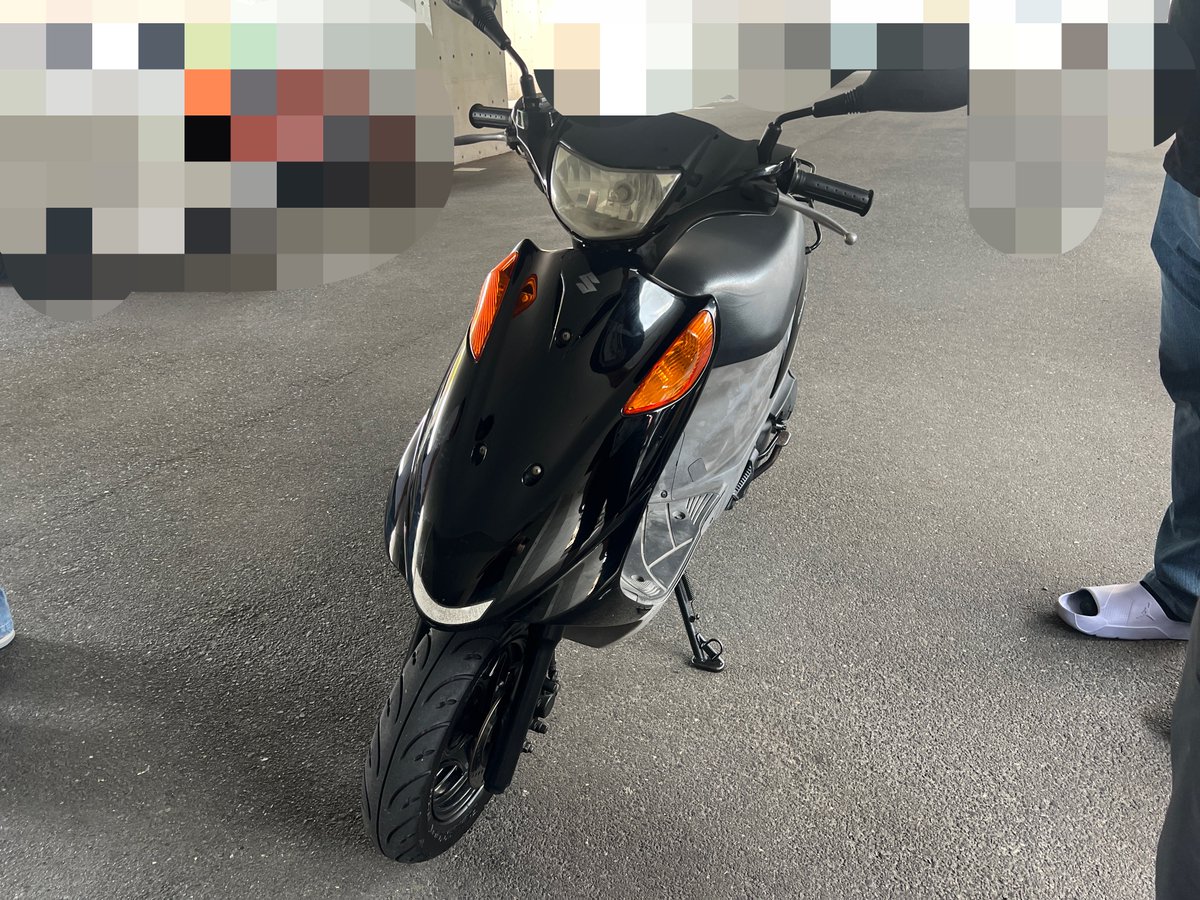 mrtnp_0514's tweet photo. アドレスV125  47000キロくらい
売ります

タイヤ新品(サイズちょいデカ)
ベルト交換
ジェネレータ新品交換
セル新品交換
高いプラグ(DXなんちゃら)
ローダウンシート

キック死んでます

6か7万くらいで
よろしければ https://t.co/4aNN2saBIQ