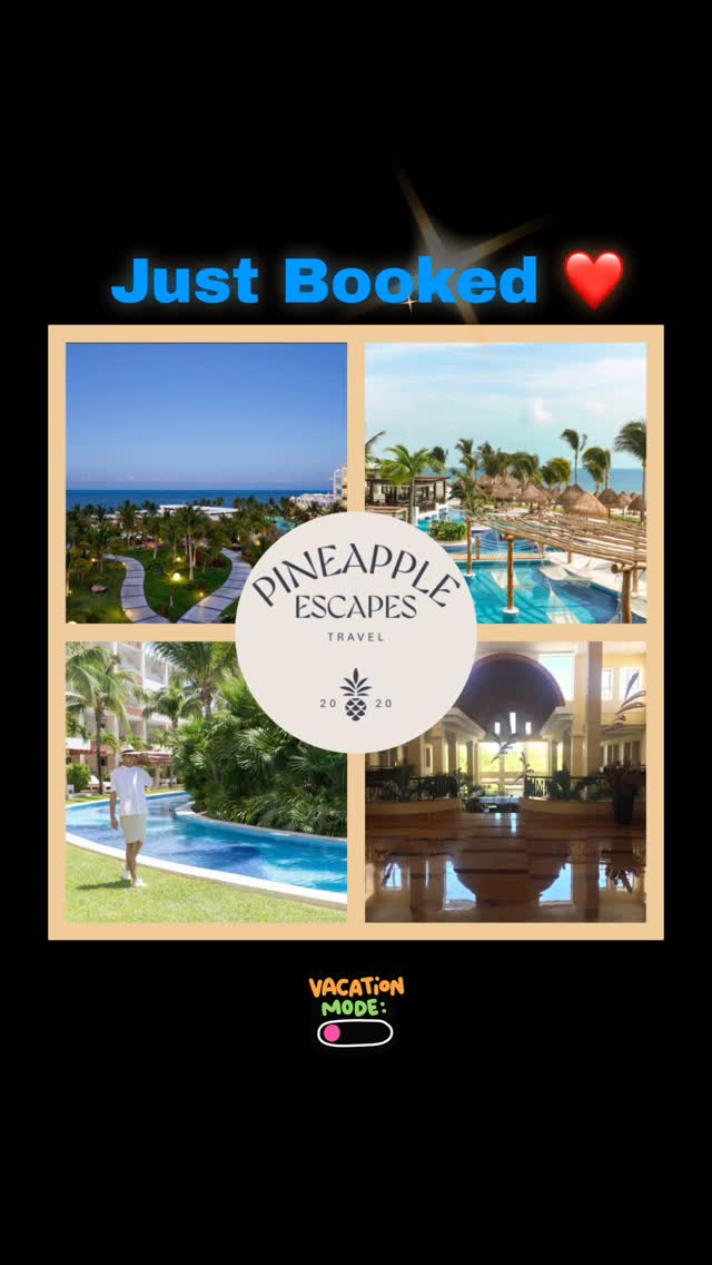 amadeus0202's tweet photo. Where to Wednesday! ✈️🌴
Today’s booking felt a little extra special. I just finalized a trip for a wonderful couple headed to Excellence Playa Mujeres, and I may have gotten a little misty-eyed! 🥹

This isn’t just any trip, it’s their first https://t.co/Ao2zMD80Rj