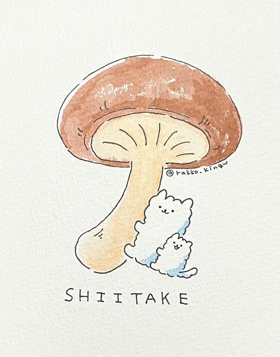 rakko_kingw's tweet photo. 10月🍄
きのこが美味しい季節になりました。

#ゆるいイラスト #イラスト #アナログ #illustration https://t.co/w0M9w5NBd4