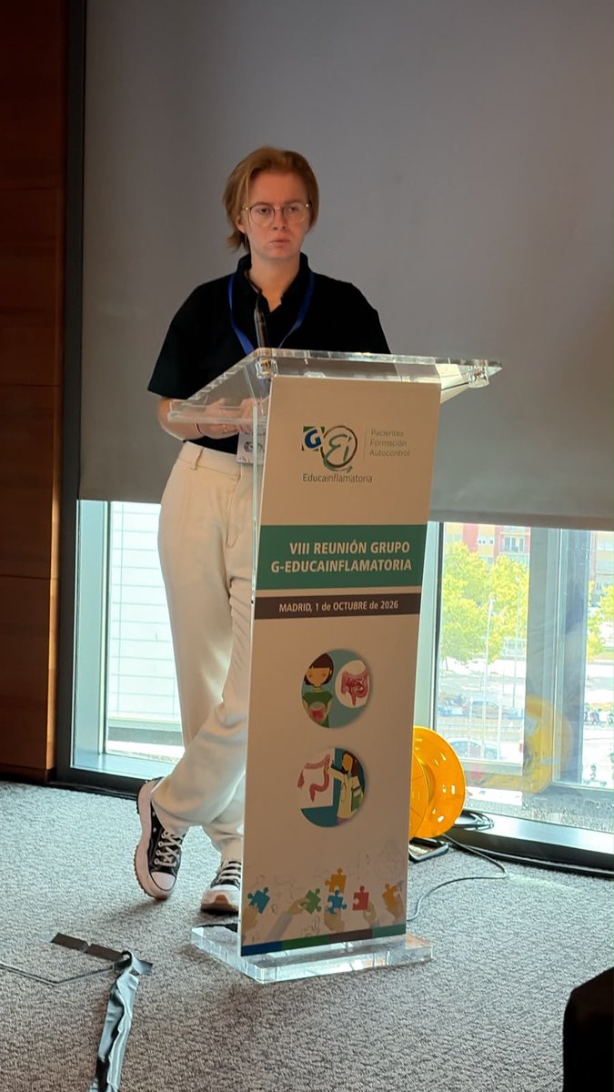 EntrenaEII's tweet photo. Turno ahora para la voz de los pacientes. Celia Muñoz, responsable del área sanitaria y de proyectos científicos de @ACCU_Espana , nos acerca su perspectiva como enlace imprescindible entre las necesidades de las personas con #EII y el trabajo de los profesionales. https://t.co/mAy48vYILz
