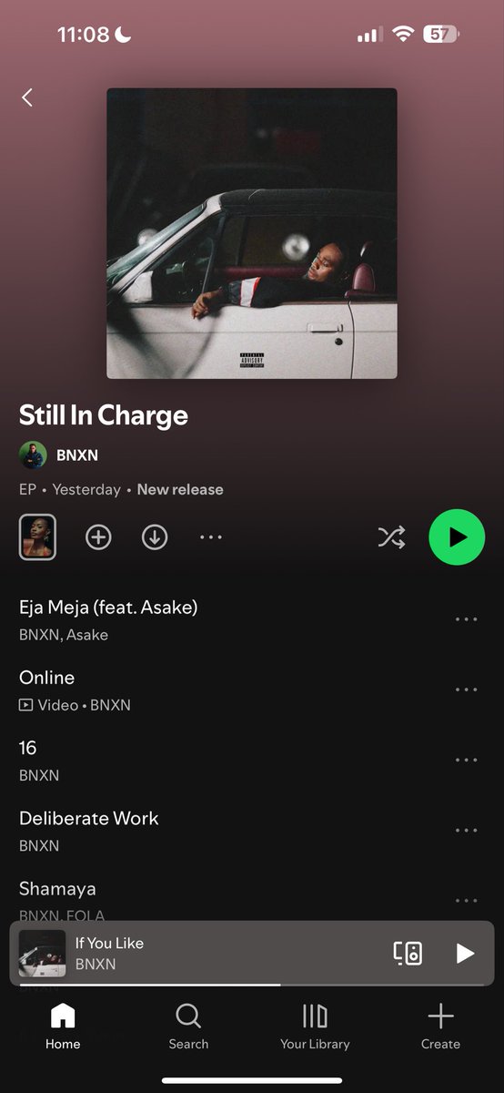 spence2cent's tweet photo. BNXN’s “Still In Charge (EP)” Out Now 🤝 https://t.co/WuF3AwhfoG