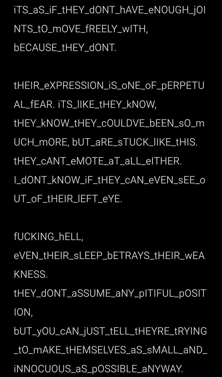 rottendecisions's tweet photo. godcoils analysis. might make this into a comic or something sometime
mb if its ooc lol but i like the idea of gc feeling sympathy for prototype(s) https://t.co/9GIgEkxtU7