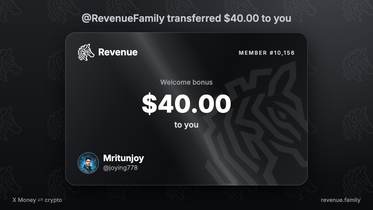 joying778's tweet photo. @RevenueFamily Quietly received $40.00 from @RevenueFamily https://t.co/MUtWNMflK7