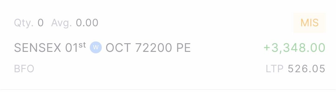 stocksmanoj91's tweet photo. Sensex 72200 PE was given as a BUY.

It made a high of 872

Profit per lot = 14,800+

Join our channel for daily index trades.

Join here : 
https://t.co/oTlD7mI6DS

#nifty #nifty50 #banknifty #stockmarket #stockstofocus #stockstobuy #sensex #stockmarketindia https://t.co/lyBfJ21YIa