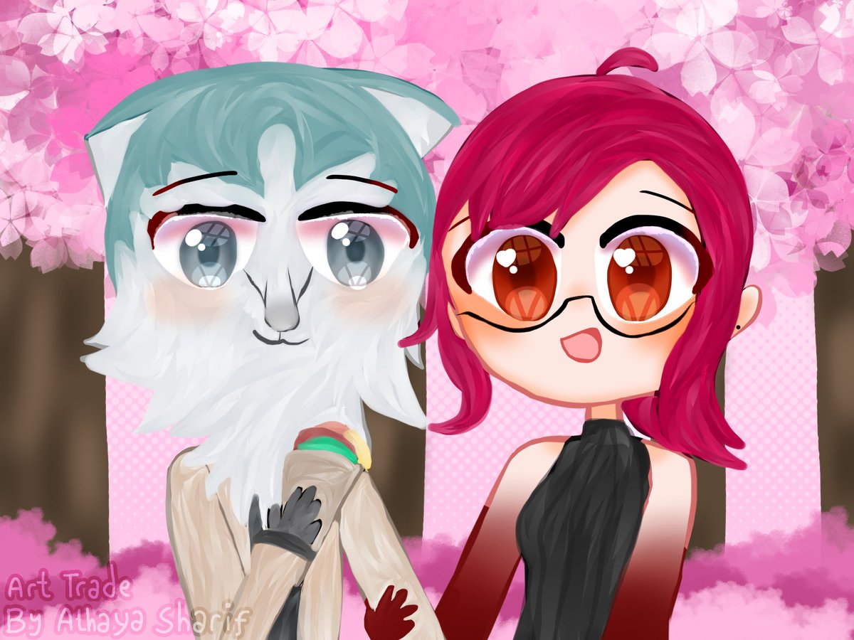 diversithasdocx's tweet photo. My first art trade on X with Yumi @YumiOgami 💗

For those of you curious about the final result of my WIP, here it is. I really like how it turned out, especially I set the background to a hanami scene. 

Thank you for doing an art trade with me 💫

#artshare #artmoots #art https://t.co/zLWE5OH4Lg