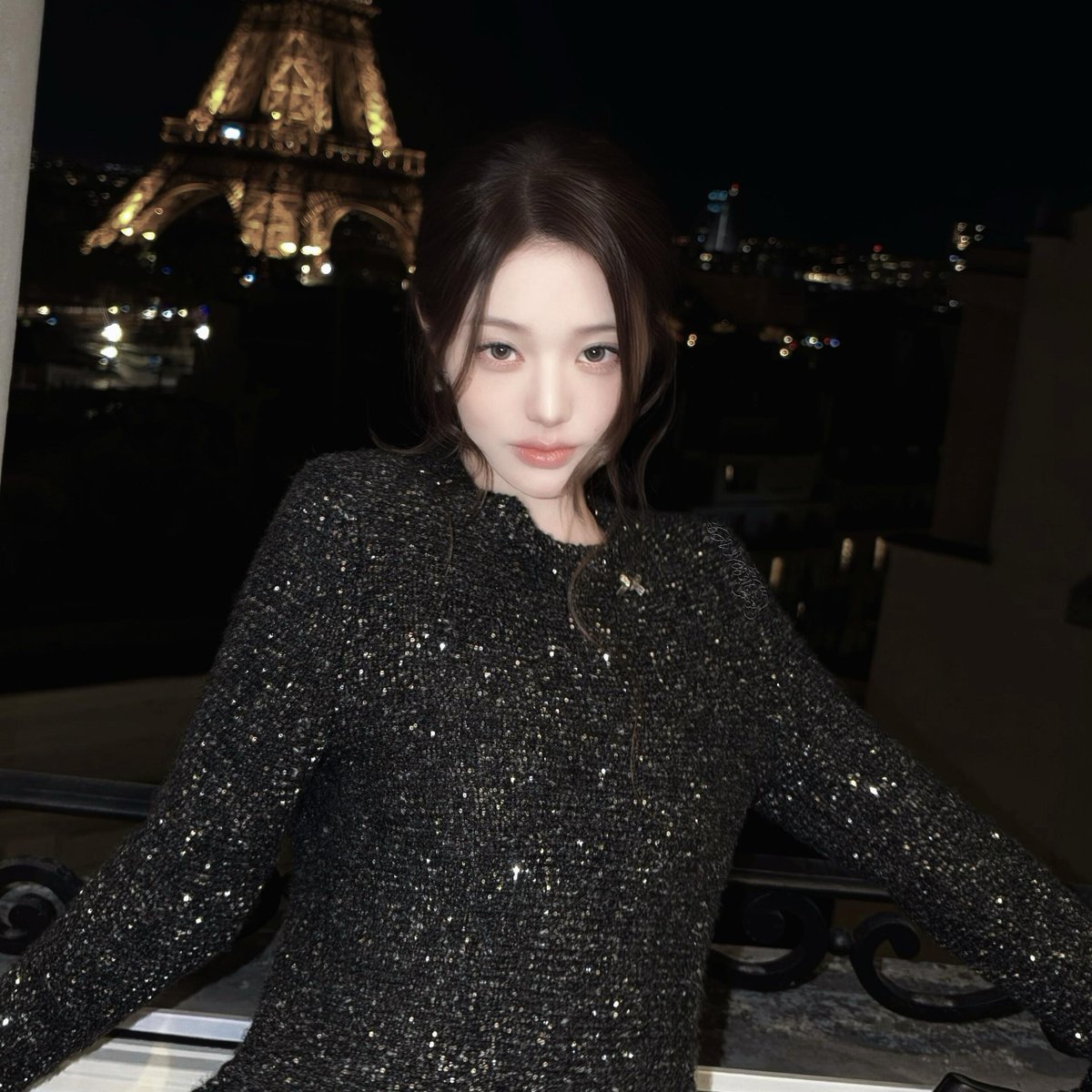 absintheforzy's tweet photo. The magic of Paris night, Wonyoung in Dior.
 
#WonyoungDiorSummer27
#JANGWONYOUNG
#WONYOUNG
#DiorSummer27 @Dior https://t.co/IbBpgQmbSg