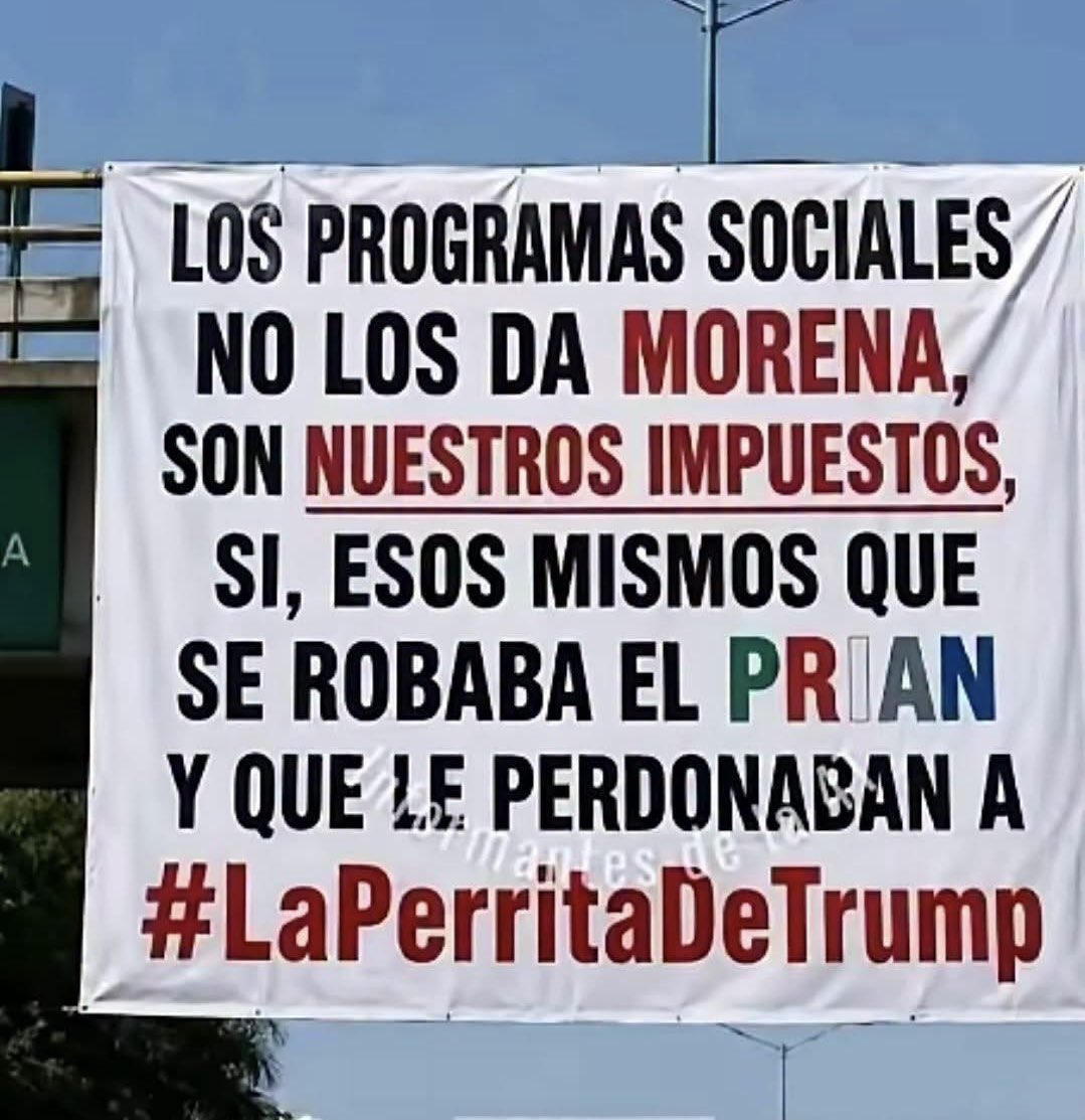 lisamayrin's tweet photo. Si, son nuestros impuestos, esos que se robaba el @PRI_Nacional y @AccionNacional https://t.co/0fbRCZ2ZcS