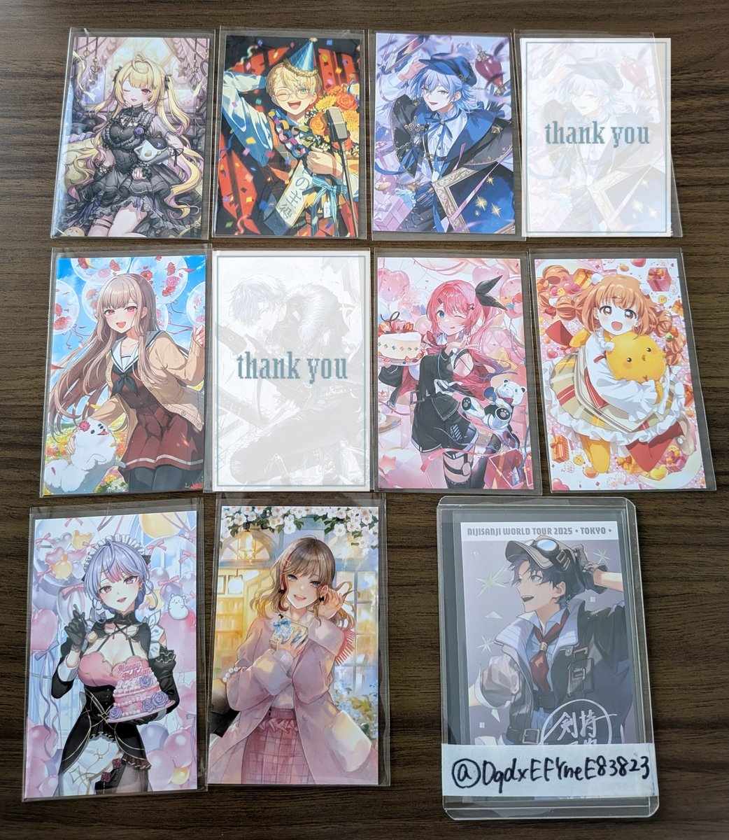DqdxEFYneE83823's tweet photo. にじさんじ ノスタルジアコレクション2026 ノスタルジア ランダムコレクションカード コレカ D I 8th ランダムメタルカード A B チェキ 交換
譲 画像1~3枚目

求 4枚目(優先度 左>右)

各1で求めております
求めているものによりお断りする場合があります
引用との異種交換可
お気軽にお声掛けください https://t.co/ugPKjNOm84