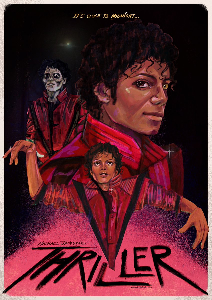 apoyngkandila's tweet photo. happy thrillerween to those who celebrate 🧟‍♂️🎃

#mjart #michaeljackson https://t.co/7c9A7yecSf