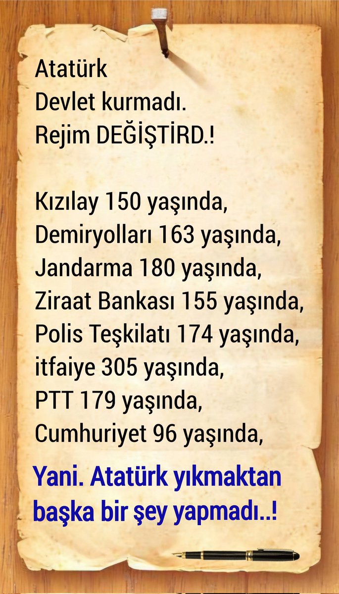 antikemalist48's tweet photo. Kemalistler:
100 yıldır ülkenin kurucusu ve Türkün atası diye yutturmaya çalıştınız. Ama sadece devletin adı ve rejim değişti. Ama Türklüğü hala şüpheli ve cumhuriyetin ilanının bile resmiyette geçersiz olduğunu tarihçi Yaşar Gören kanıtladı. Mahkeme doğruladı ve ceza vermedi. https://t.co/1WmQglbEpc