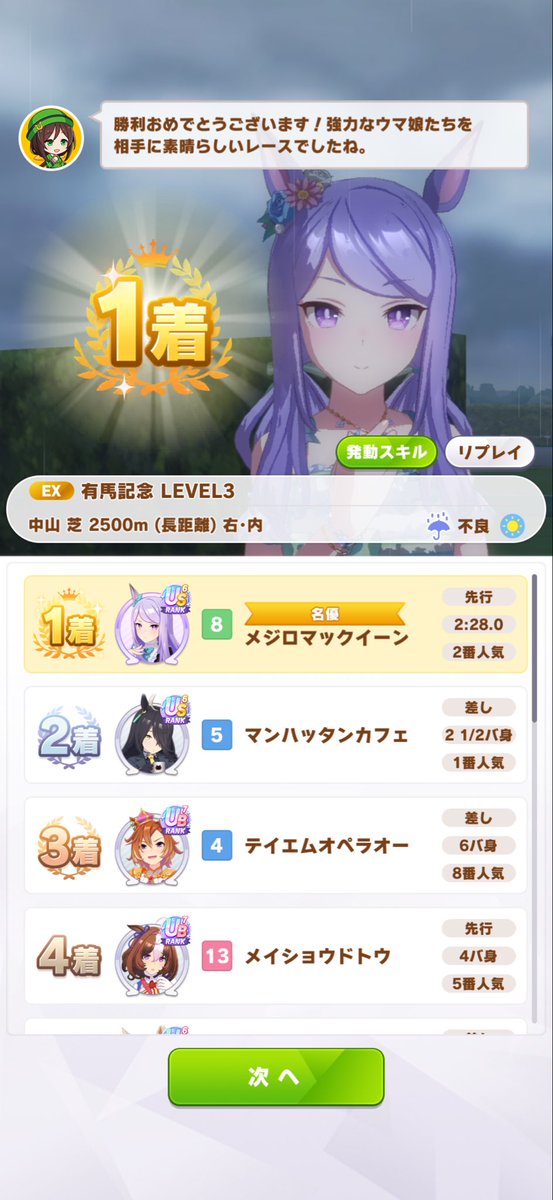 arulumaya's tweet photo. やはりマスチャレは雨を降らすに限る https://t.co/Dp05FQp5ZY