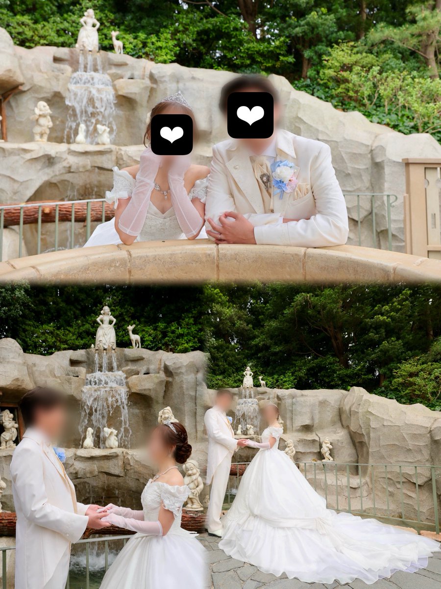 Yuimass_C's tweet photo. ディズニーウエディングした人だけが撮影できる貸切のディズニーパークでの前撮りプラン✨️

めちゃめちゃ素敵です....... https://t.co/j4VGYDcgV1