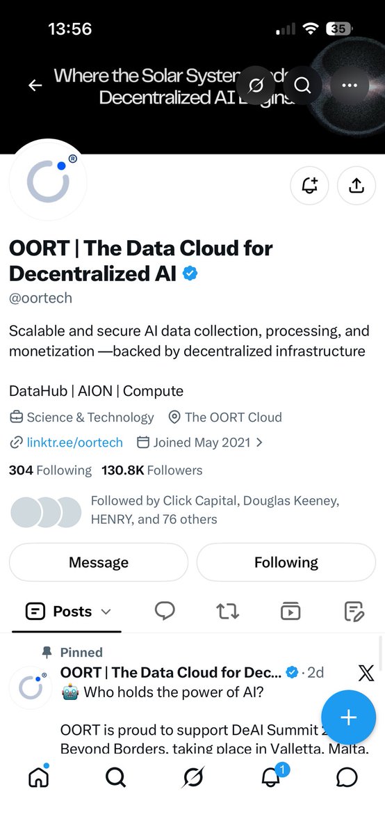 Sydneyswt's tweet photo. @oortech @MaxLi_Columbia @oortchair @realkemabae Adoption: What is OORT’s biggest strategy for moving decentralized storage from Web3 users into mainstream applications? https://t.co/02NZewOmcV