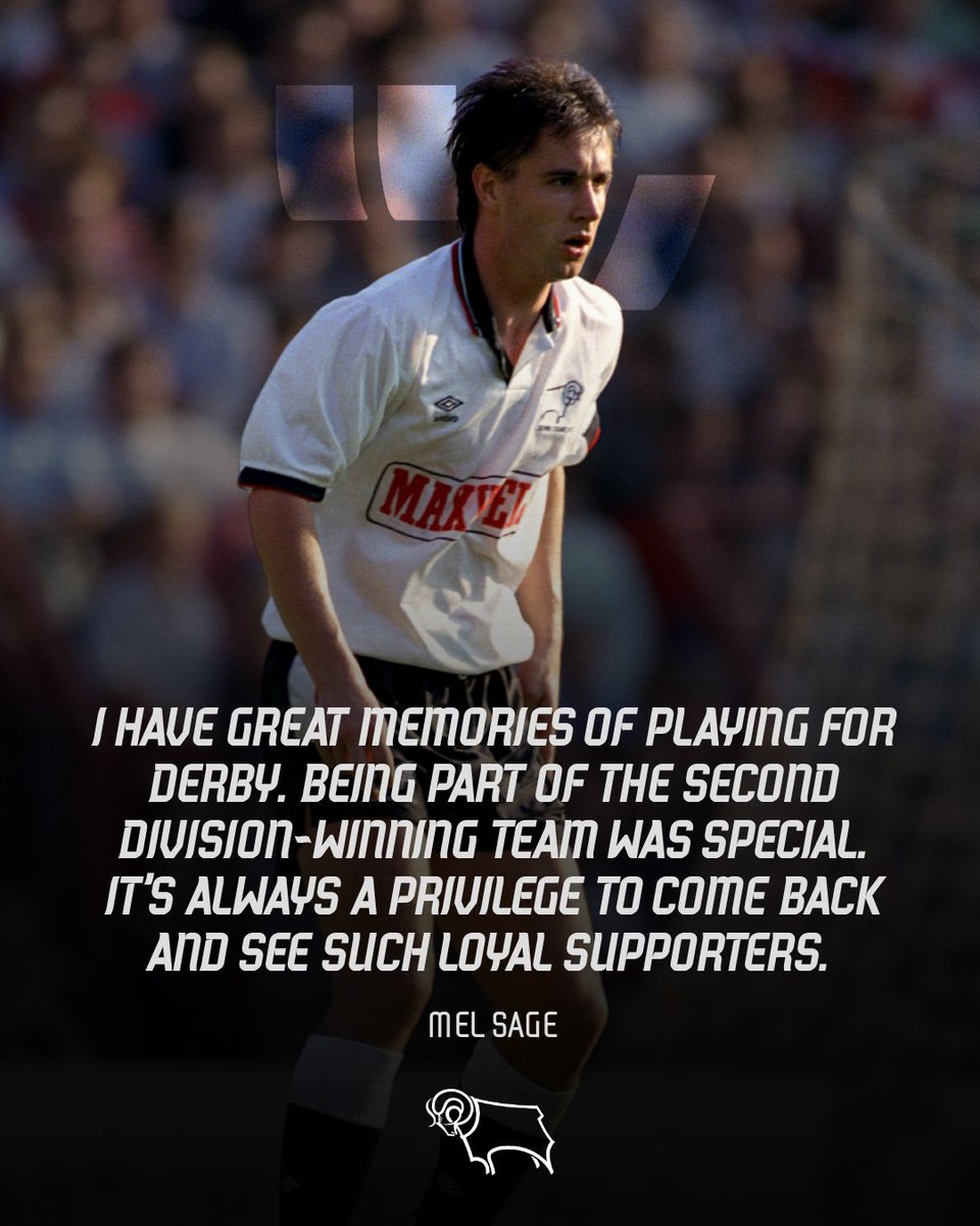 dcfcofficial's tweet photo. Looking forward to reuniting the gang and remembering those special times with you, Mel. 🤩
Tickets for this month's 40th-anniversary celebration event - honouring Derby's back-to-back promotion-winning sides of the 1980s - are on sale now. 🔙🏆
🎟️ : https://t.co/7pVKsPiMqz https://t.co/C82wcq4Eua
