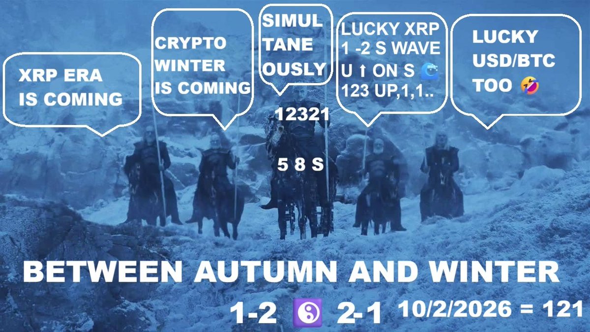 Marin11G's tweet photo. Happy world smile day XRP holders
#XRP between 1s and 2s🙃
#crypto between 1-2s and 2-1s, not safe
#bearableguy12321 code is omnipresent in the simulation and the only truth in market charts
Don't be just nice like #MrPool said, nice is out of fashion
Be kind instead and spread joy and do acts of service with your wealth...